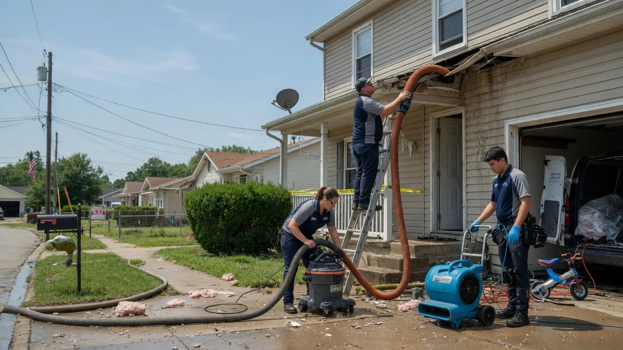 Water Damage Restoration in Buncombe, IL near me